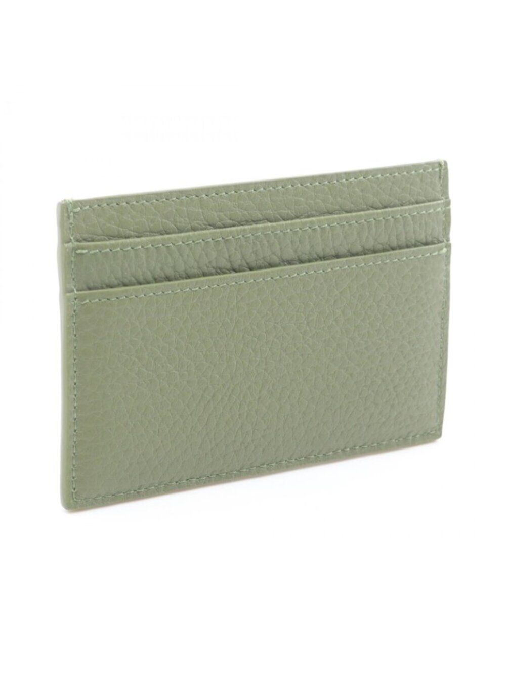 Celine Card Case Holder Light Khaki Leather - Picture 2 of 4